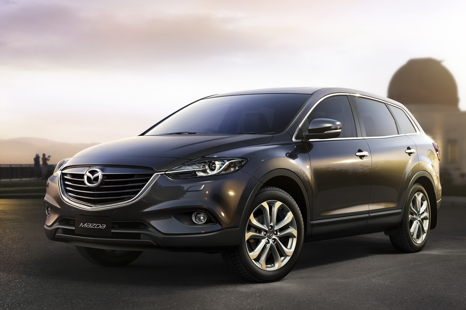 2013 Mazda CX-9 World Premiere. Looks like mainly a cosmetic update for now.