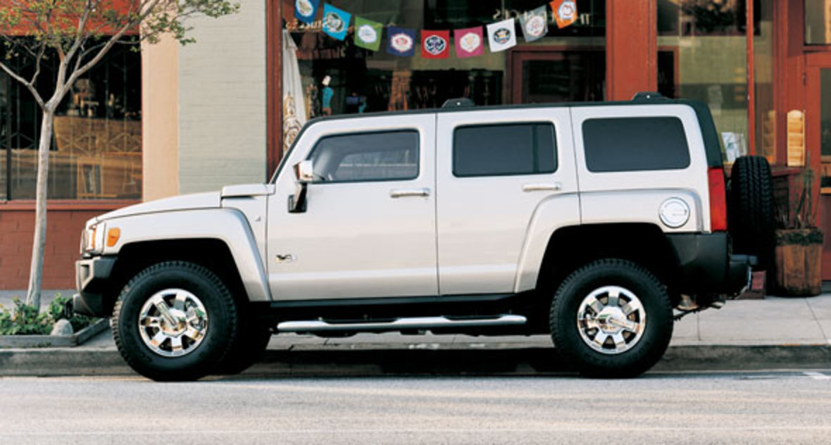 A different form of adventure altogether: HUMMER H3 SUV.