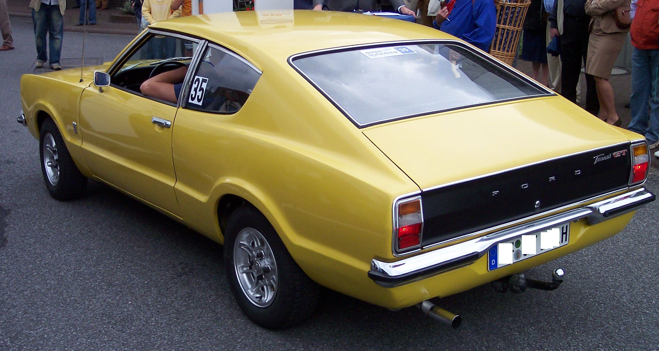 File:Ford Taunus Coupe 2.0 1972 yellow hl.jpg