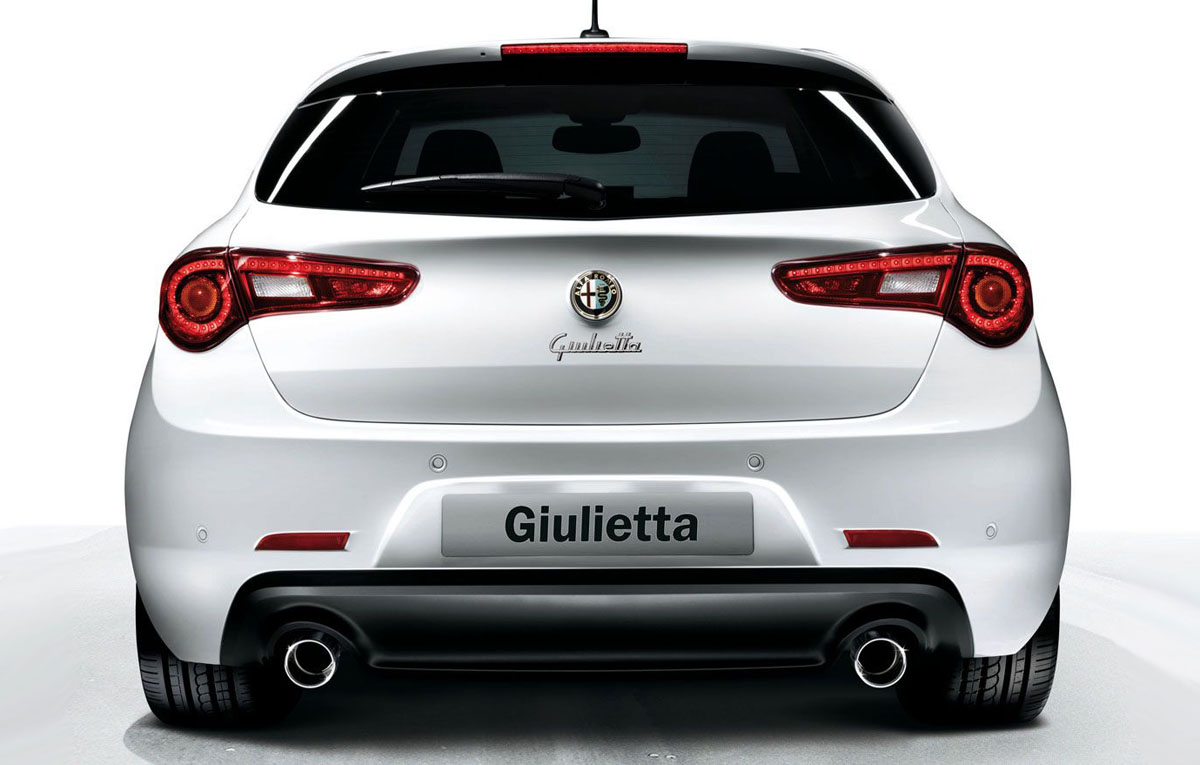 Alfa Romeo Giulietta. The front displays a brand new interpretation of the