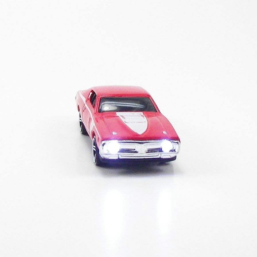 Hot Wheels USB Rechargeable Flashlight - 1971 Dodge Charger 440 Six Pack