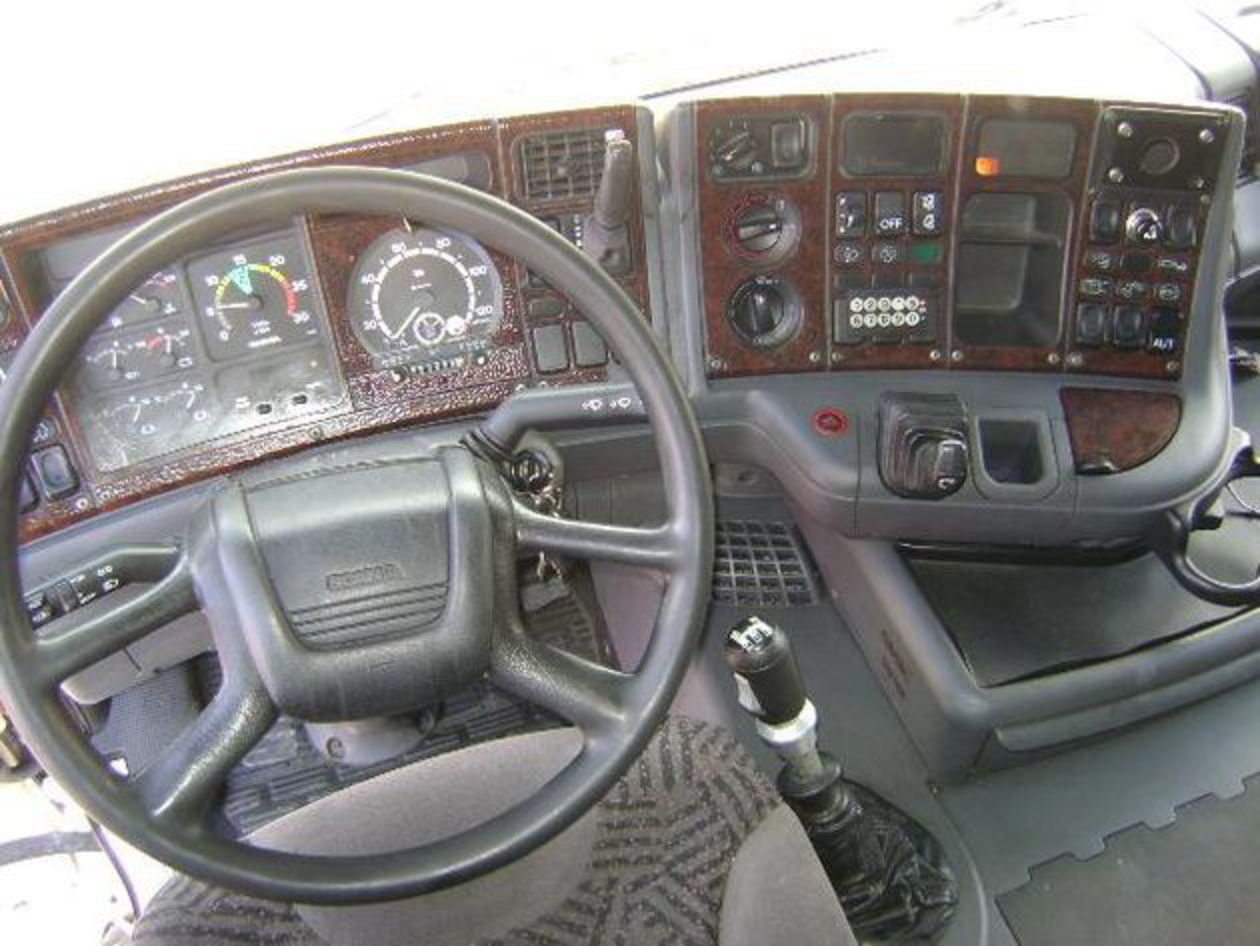 Scania 124l 420 салон