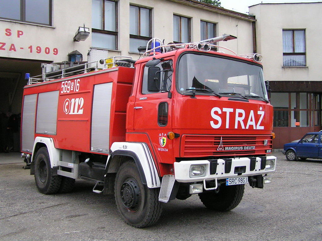 Magirus пожарная машина