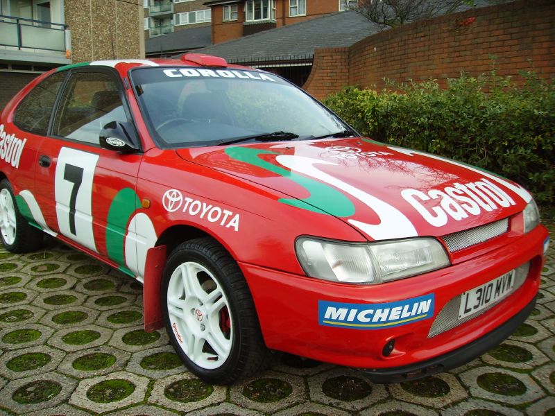 Toyota Corolla Rally car 98