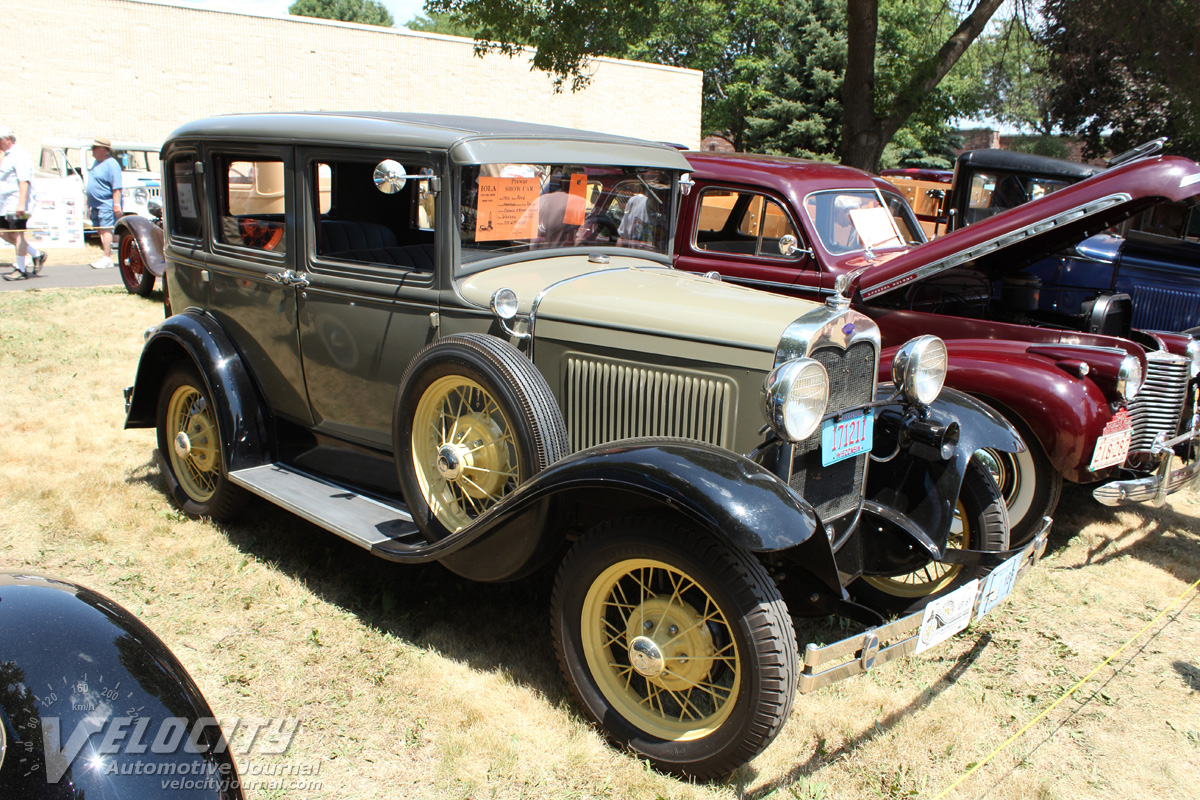 1930 Ford Model A Town Sedan. 2012 Iola Old Car Show. by: Greg A. Godsell