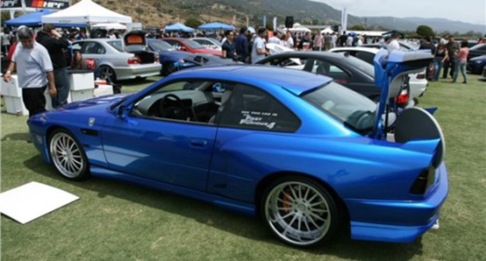 This highly modified 1995 BMW 840ci car is owned by Fern Mora and took 13