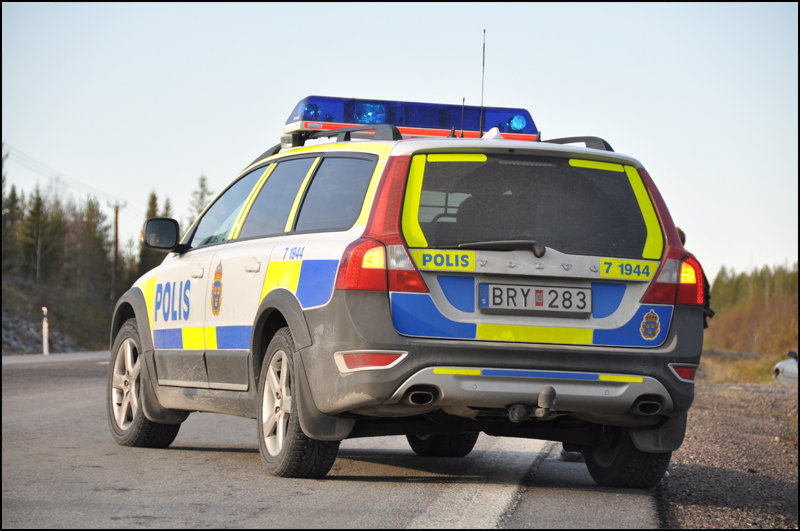 Volvo XC70 Polis D5 AWD, 2010, BRY 283. Foto: Adam Dahlbergâ€‹
