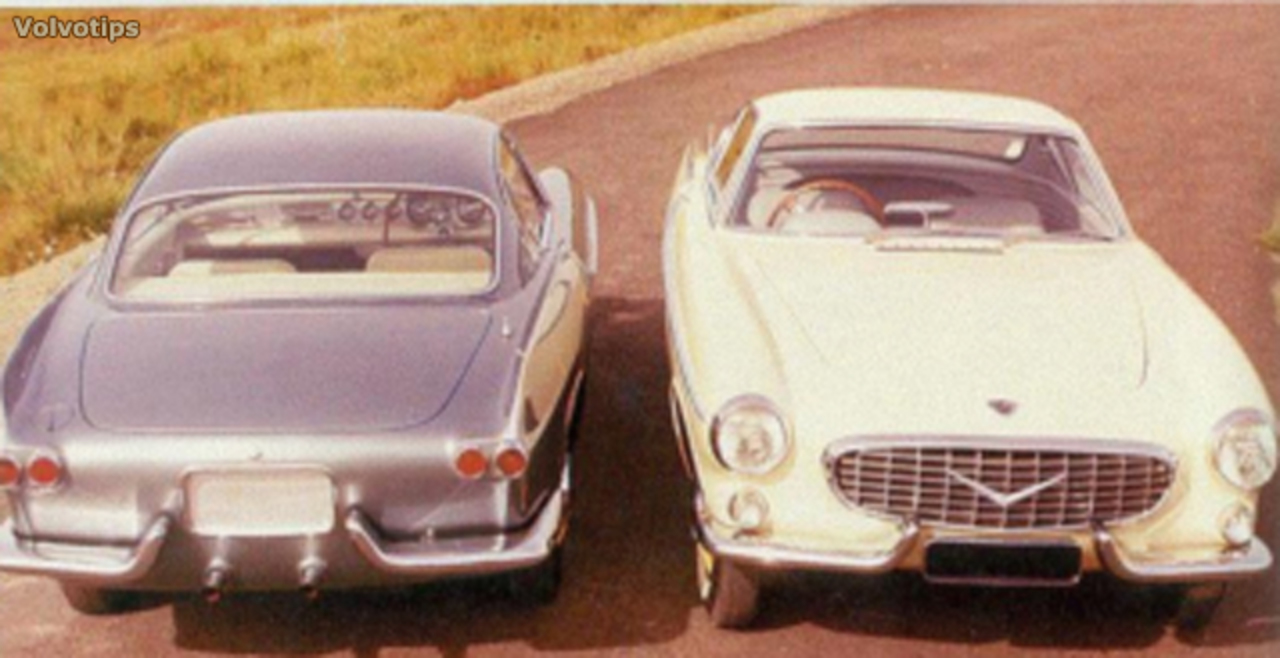 Volvo P1800 prototype P958-X1 and P958-X3 The P958-X1 and P958-X3 prototypes
