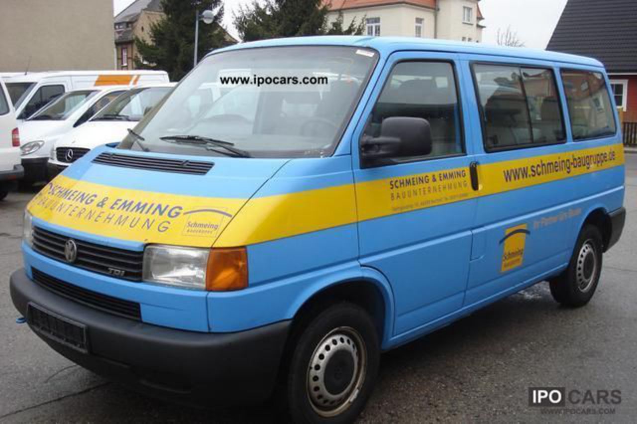 2003 Volkswagen T4/Transporter 2.5TDi / 9 seats / APC Van / Minibus