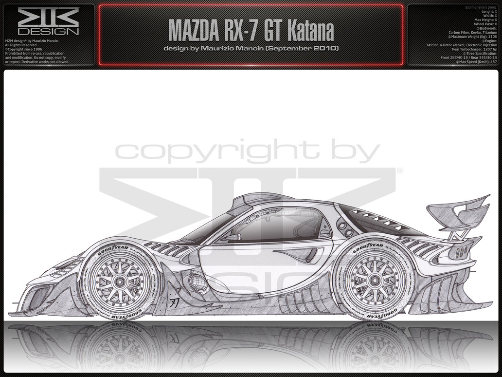 MAZDA RX-7 GT Katana by ~M2M-design on deviantART