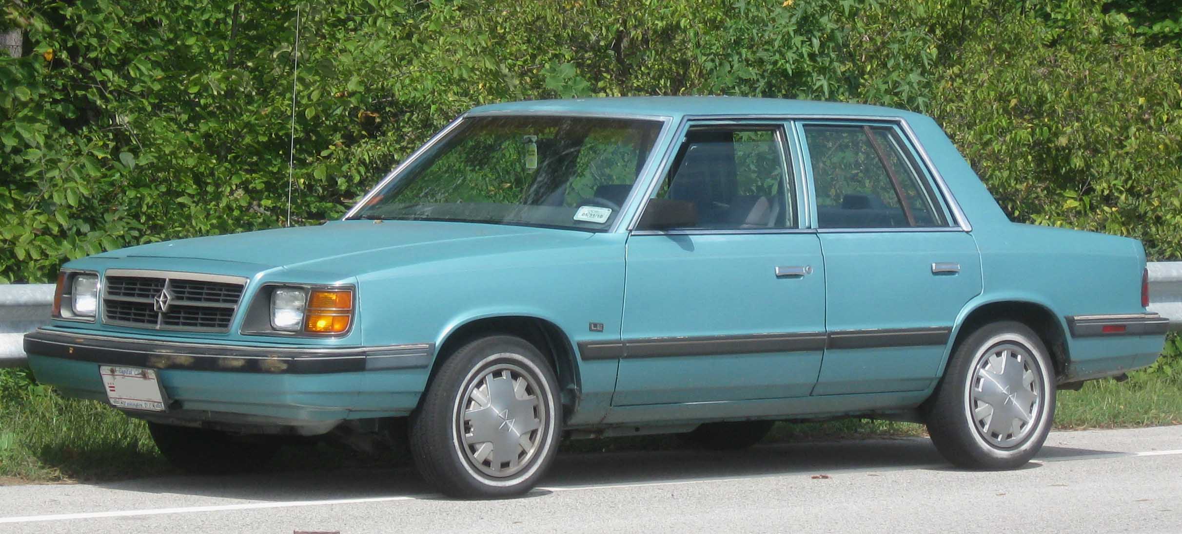 File:85-89 Dodge Aries sedan.jpg