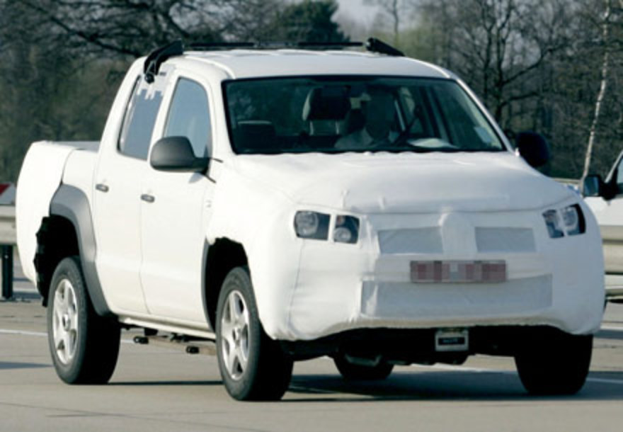 2010 Volkswagen Robust. Here is a spy shot of the 2010 VW Robust.