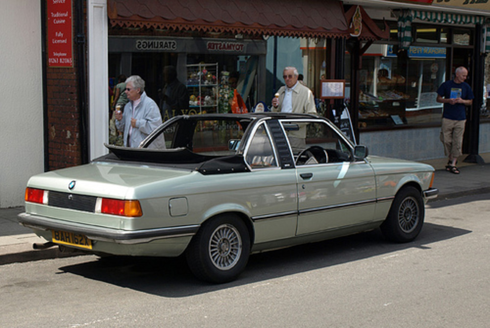 1982 BMW 320 Baur Cabriolet by Spottedlaurel