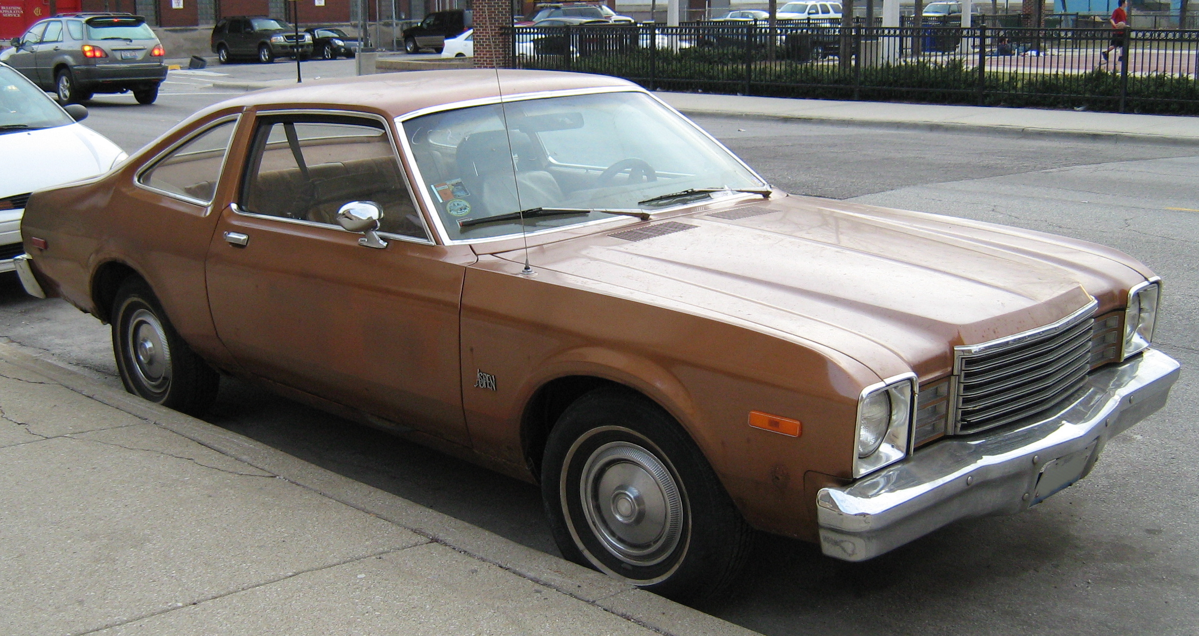 File:Dodge Aspen 2-door sedan brown.jpg