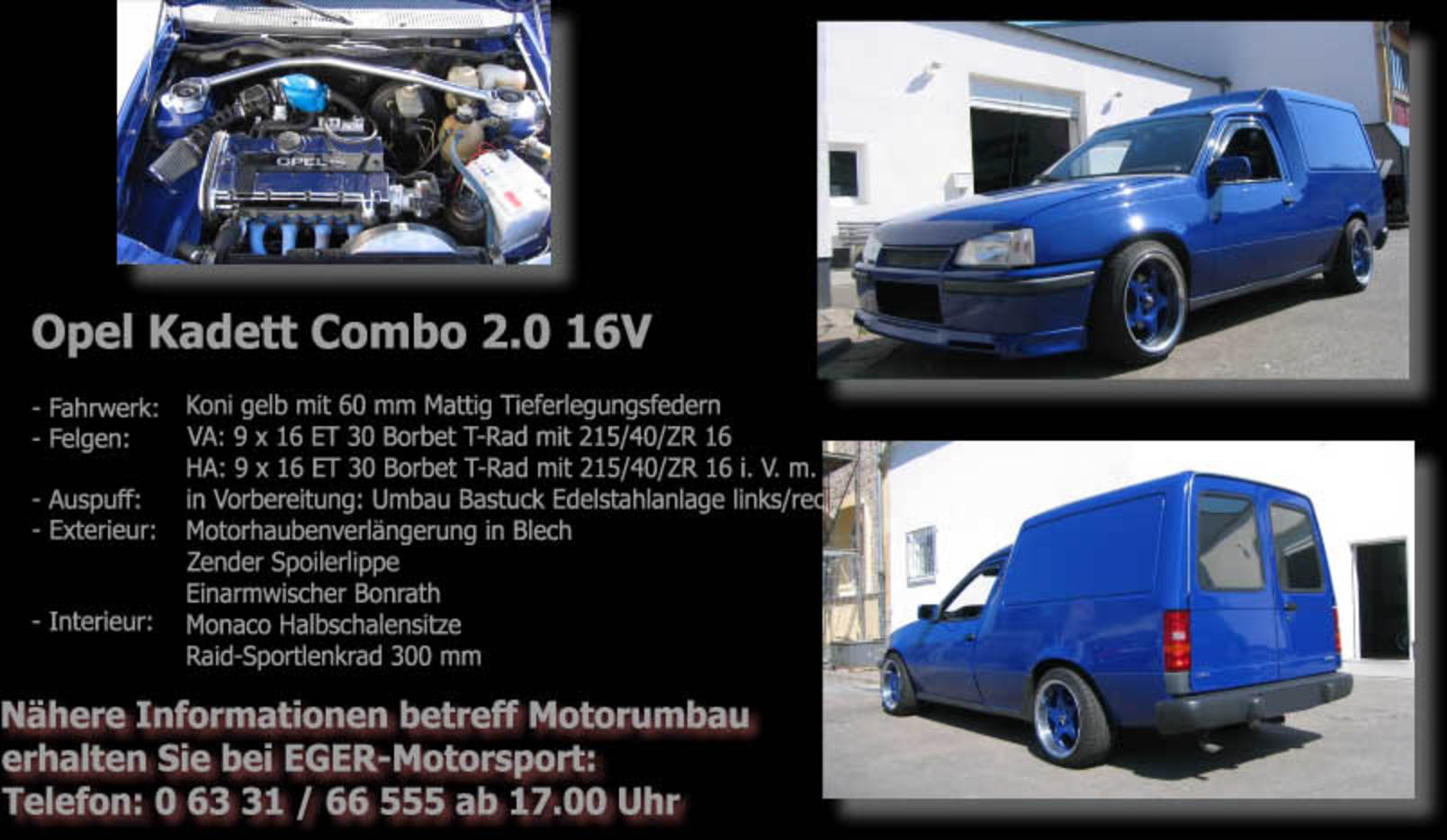 Opel Kadett Combo. View Download Wallpaper. 804x467. Comments