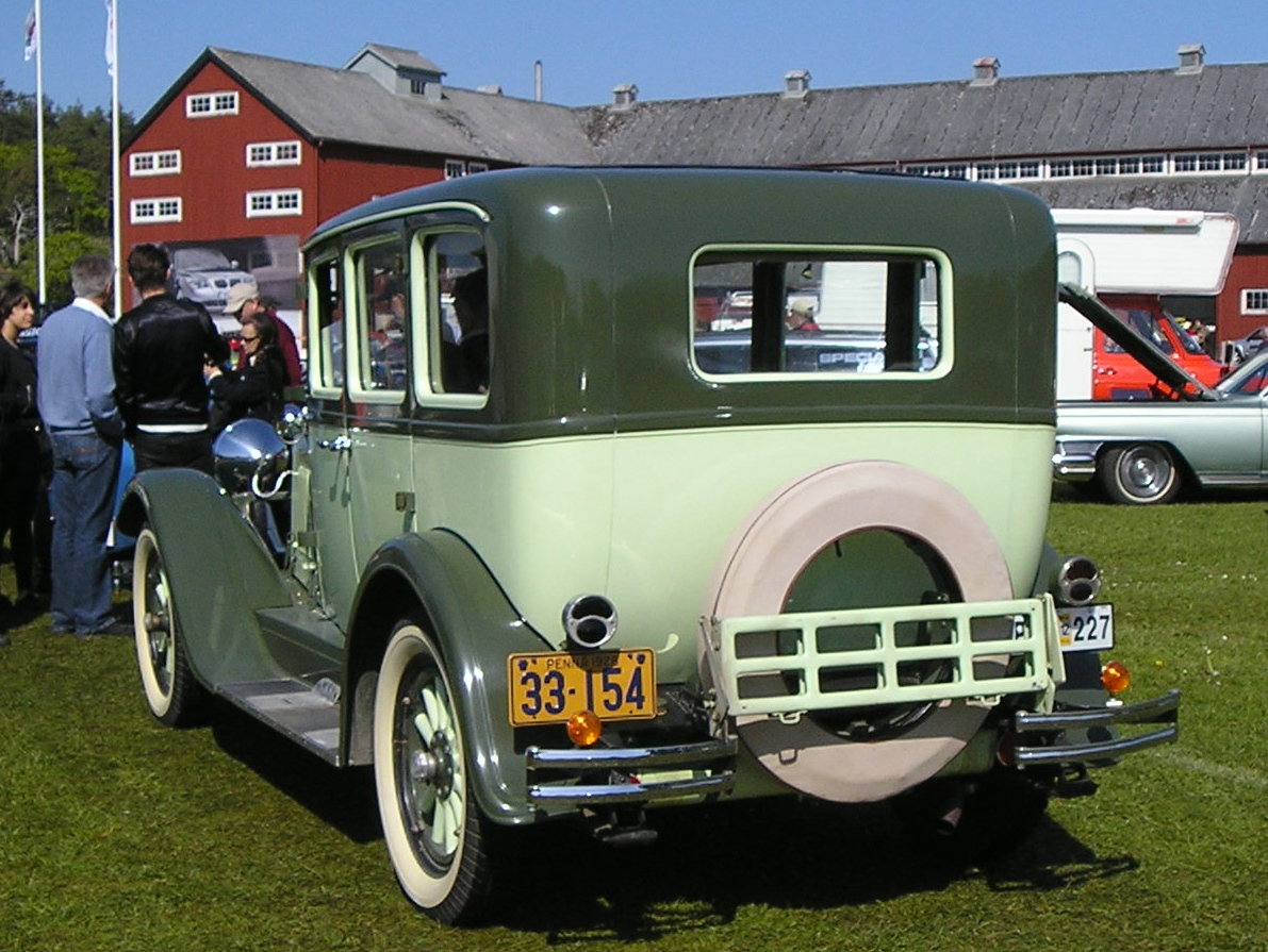 Dodge Standard Six 4dr â€“ Sweden. ÄŒesko-SlovenskÃ¡ motoristickÃ¡ databÃ¡ze