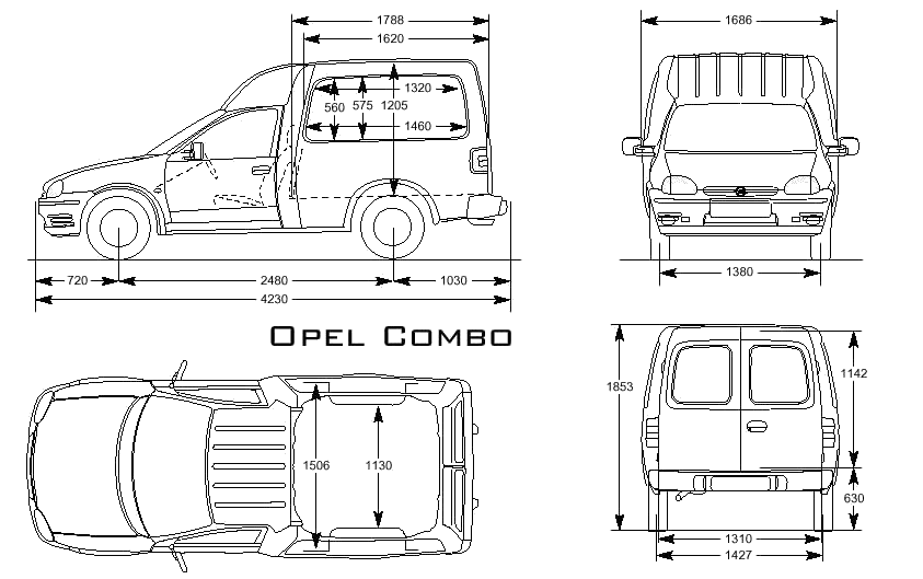 MaÅ¡Ä«na Opel Combo.
