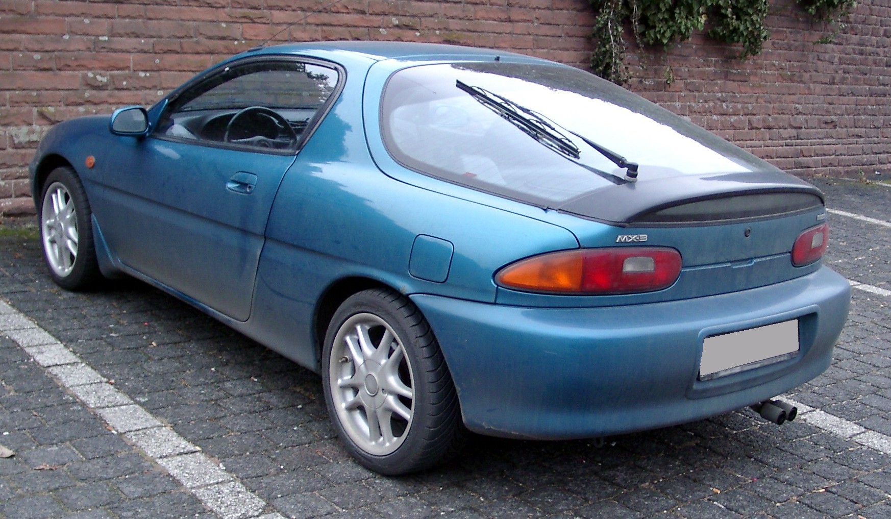 File:Mazda MX-3 rear 20080103.jpg