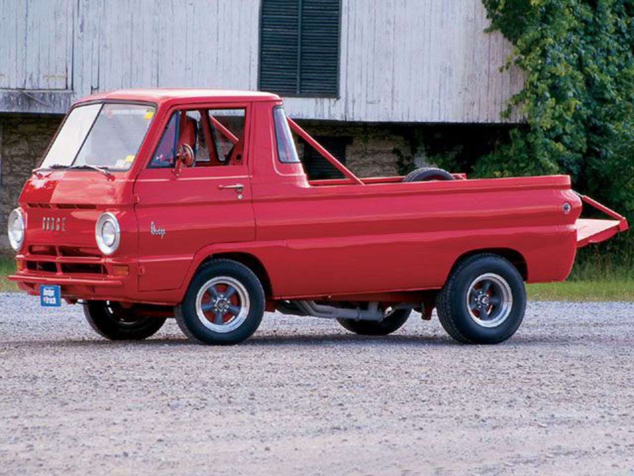 1966 Dodge A100 Red