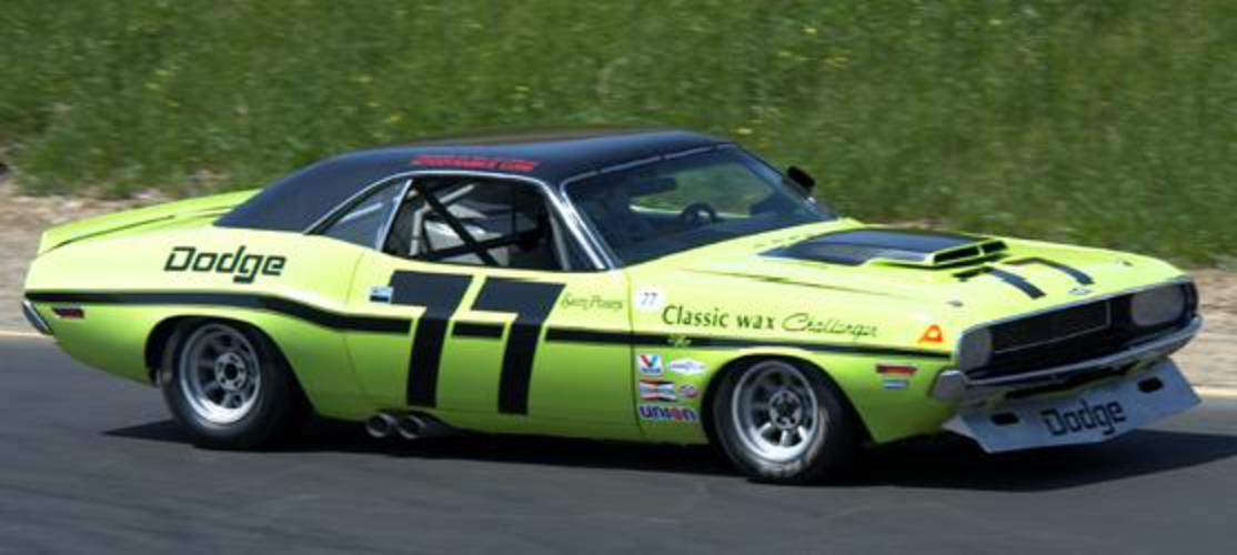 Tony Adamowicz, 1970 Trans-Am, Dodge Challenger