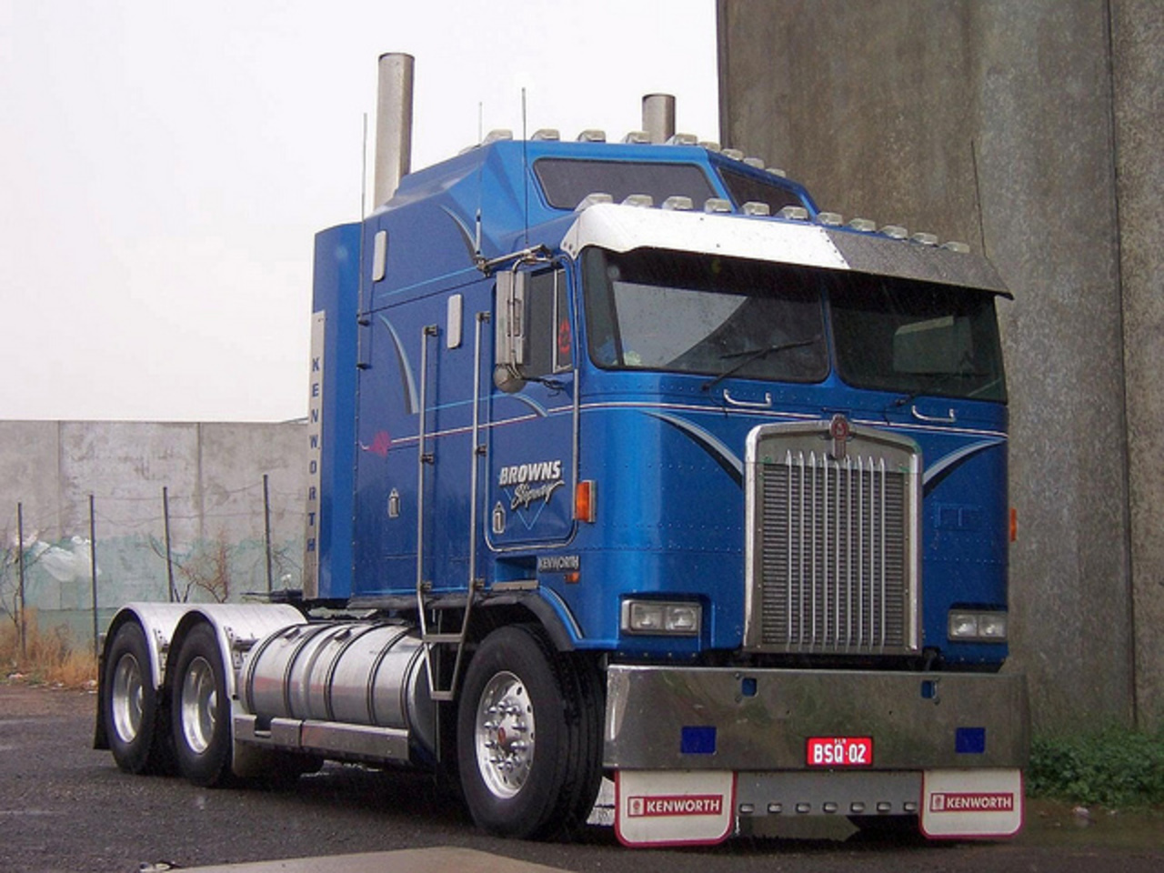 Kenworth k100 Aerodyne фура