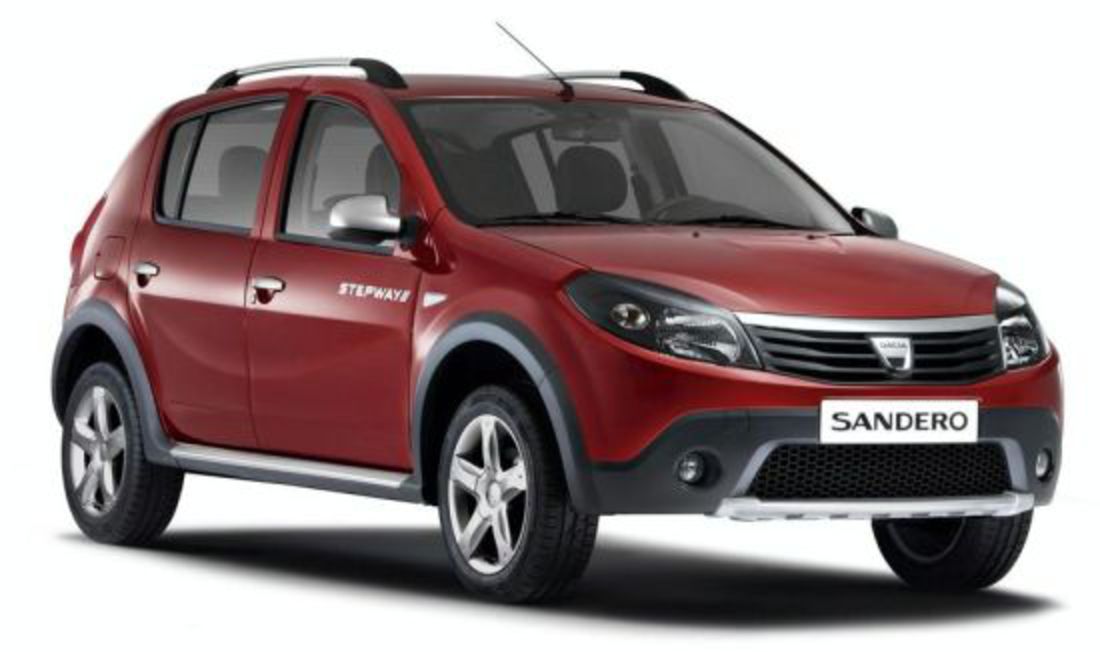 dacia sandero stepway. The car is the European version for Renault's Sandero