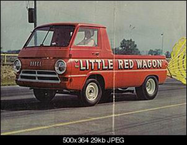 Dodge Little Red Wagon (1965 Dodge A-100 compact pickup)