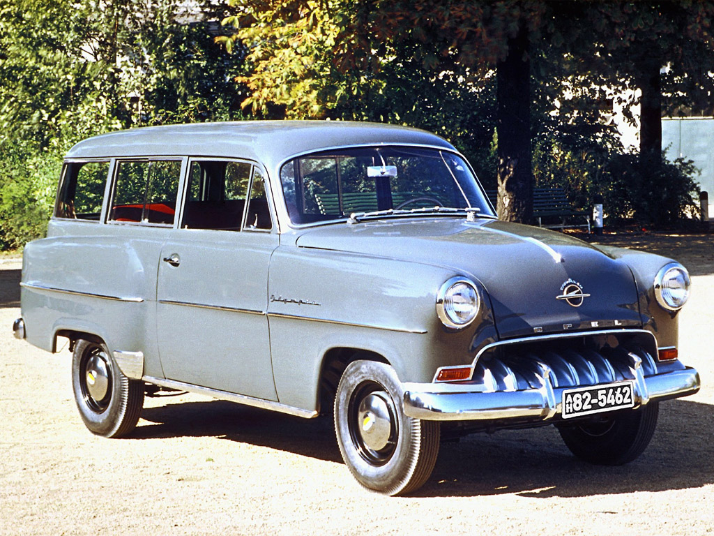1953 Opel Olympia caravan