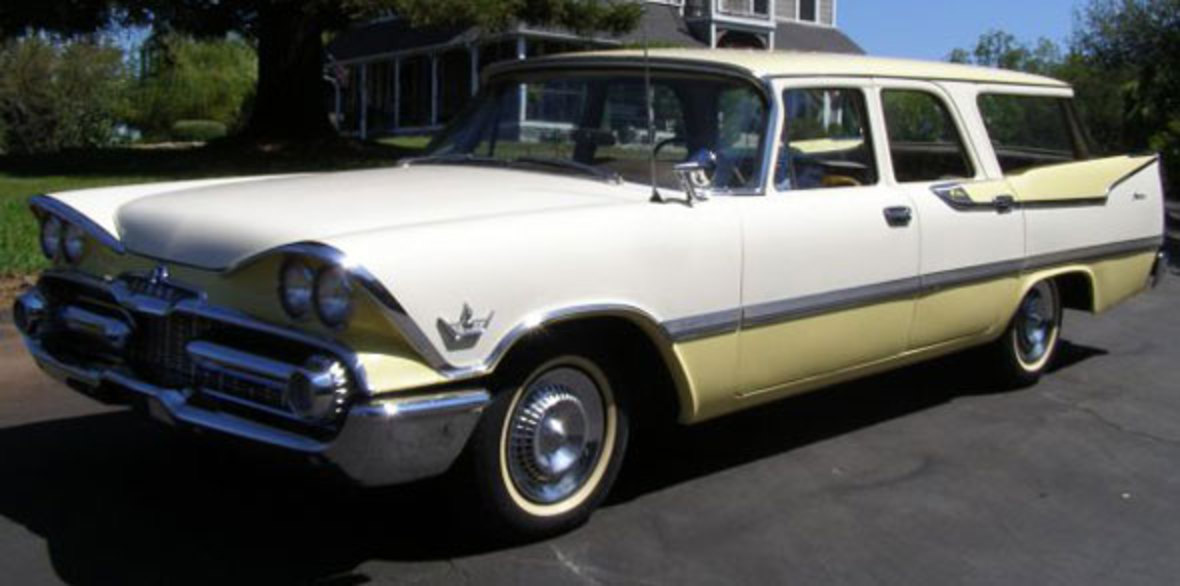 1959 Dodge Custom Sierra Wagon. Click on smaller photos to enlarge to full