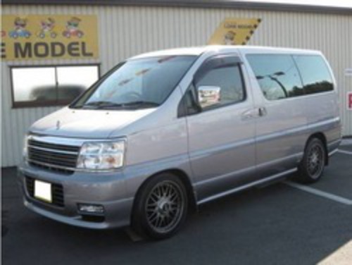 2001 NISSAN ELGRAND X LIMITED /Van/ Used car From Japan / ( bl0012 )