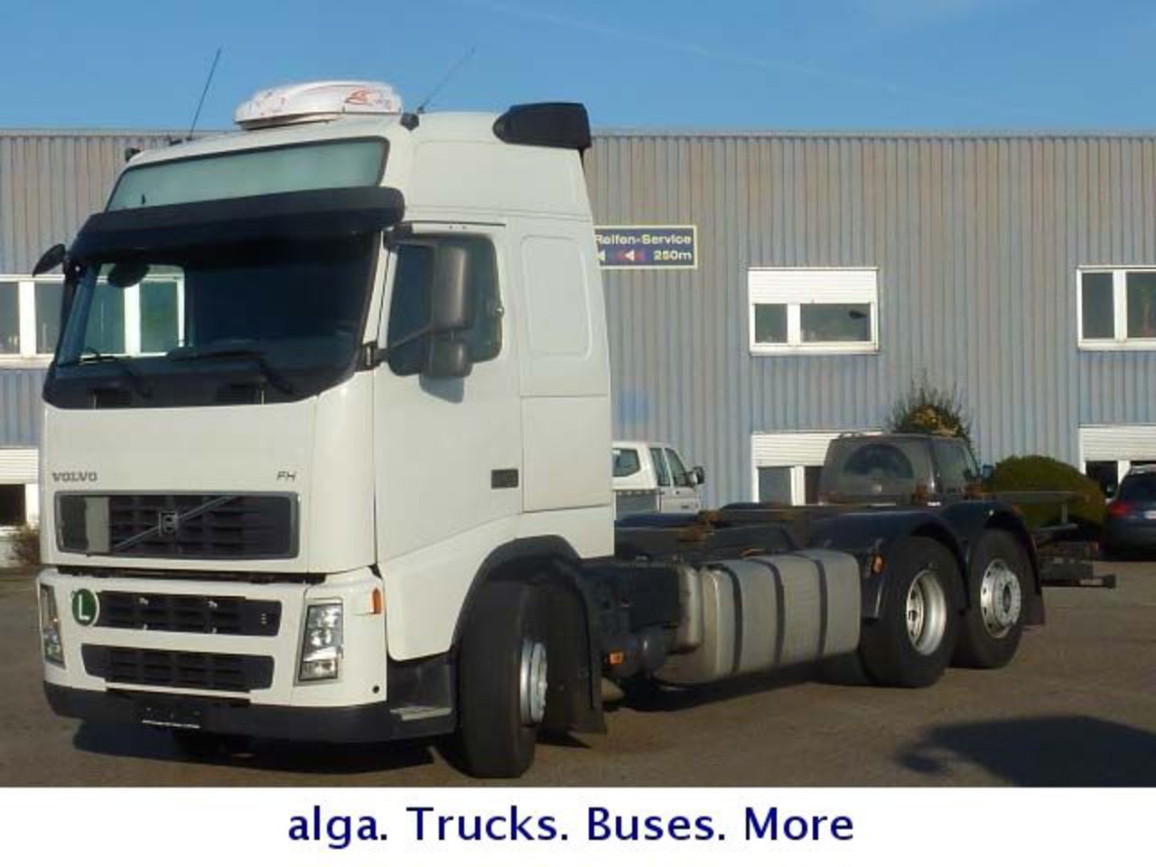 VOLVO FH 440 6x2, Standklima, BDF container chassis