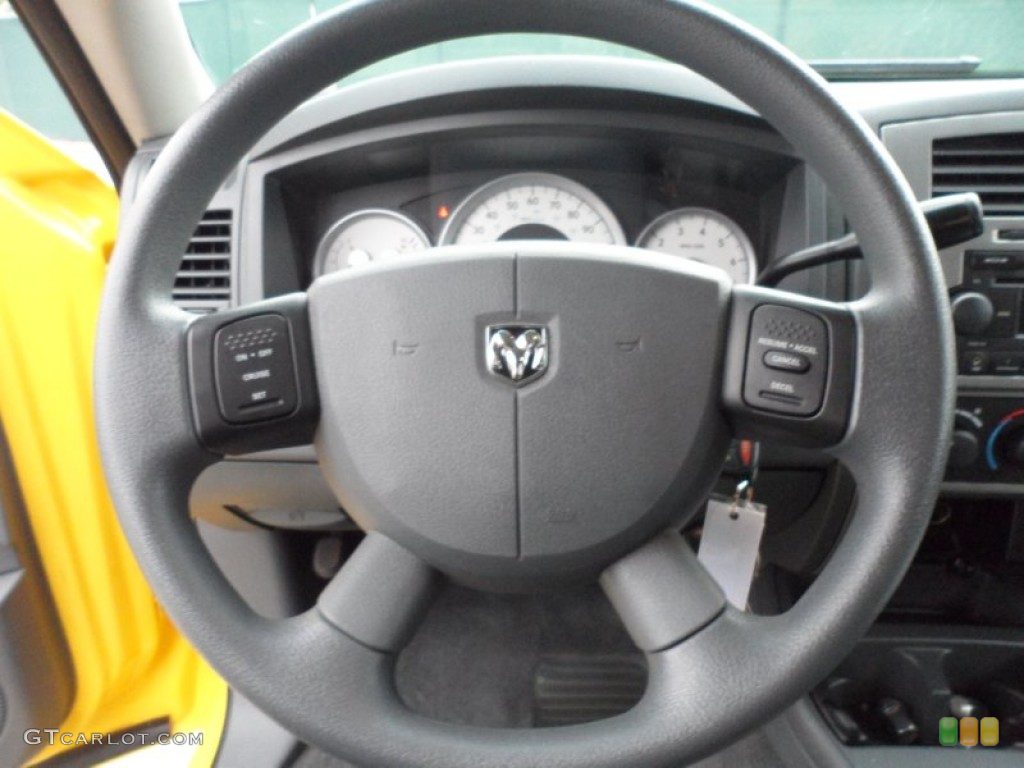 2006 Dodge Dakota SLT Sport Quad Cab Steering Wheel Photos