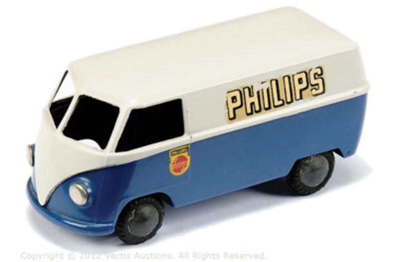 Tekno Volkswagen (Type 1) Van "Philips" - pale grey, blue lower body