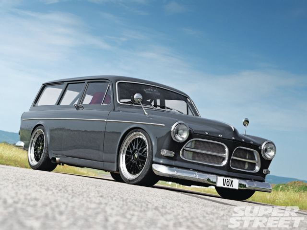 Is that a Volvo wagon? Damn straightâ€”and it has 600hp!