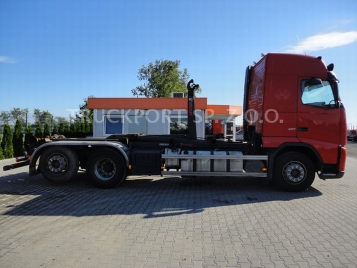 Volvo FH12 400 6x2 EURO3 ABROLLKIPPER, 35900 EUR - Hook lift trucks