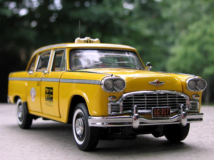 Ford 1950 Yellow Cab Taxi