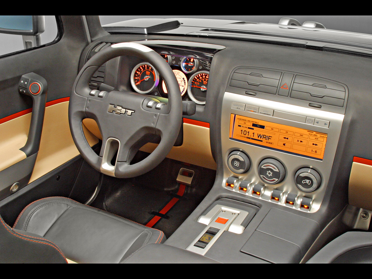 2003 Hummer H3T Concept - Interior - 1280x960 Wallpaper
