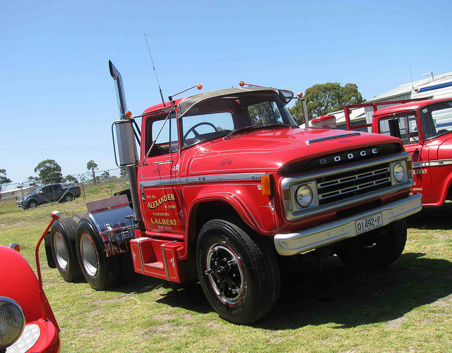 Dodge 700 series. Dodge D5N prime mover fitted with a 6v53 Detroit Diesel