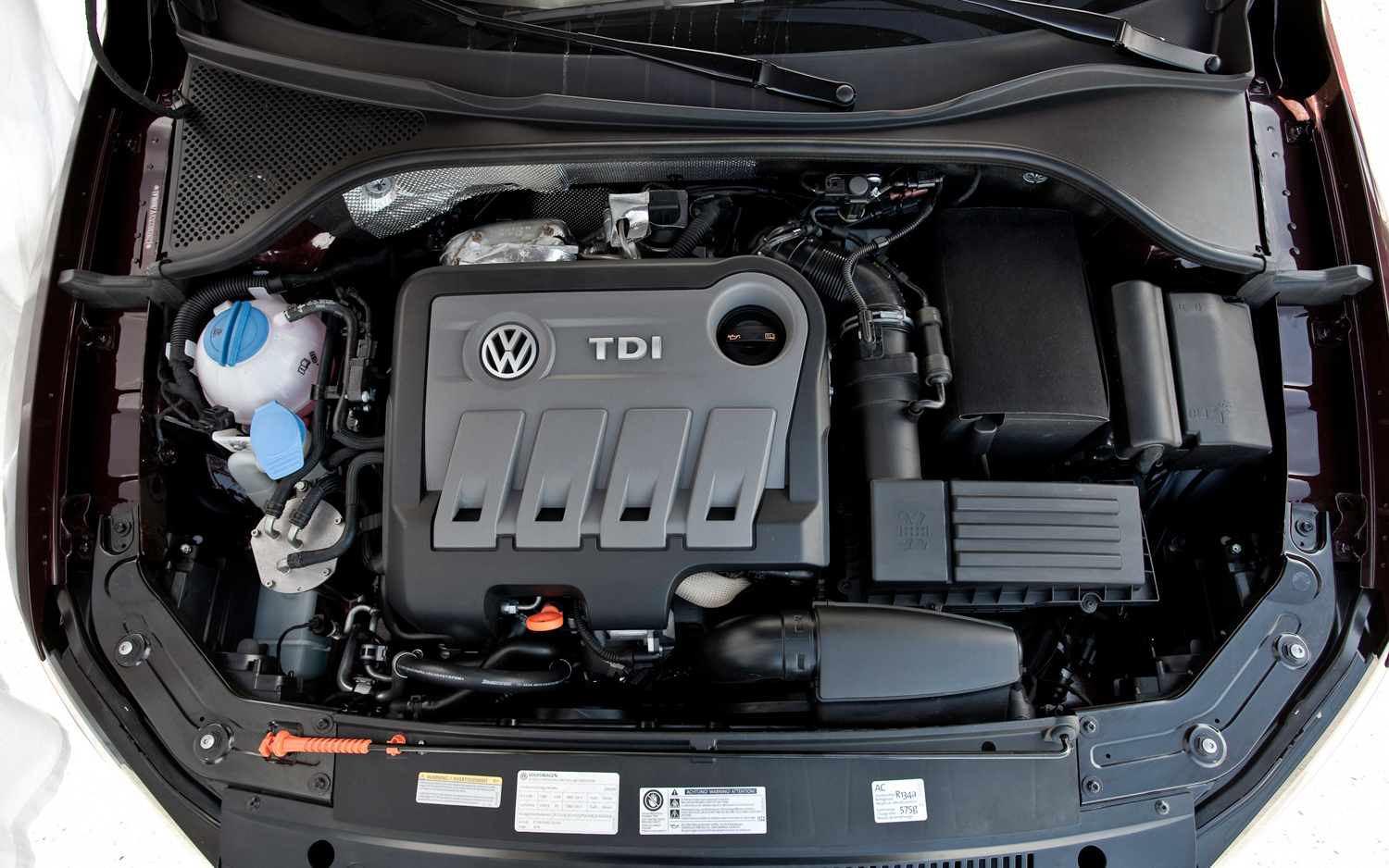 2012 Volkswagen Passat TDI Engine JPG