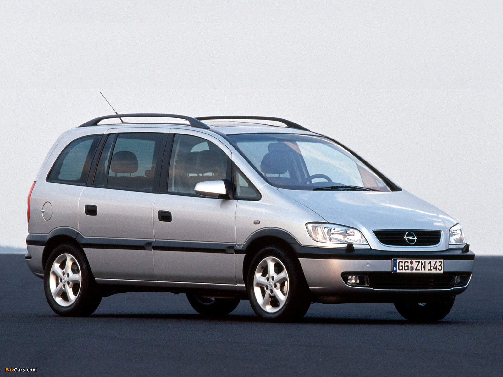 Pictures of Opel Zafira (A) 1999â€“2003 (1600 x 1200)