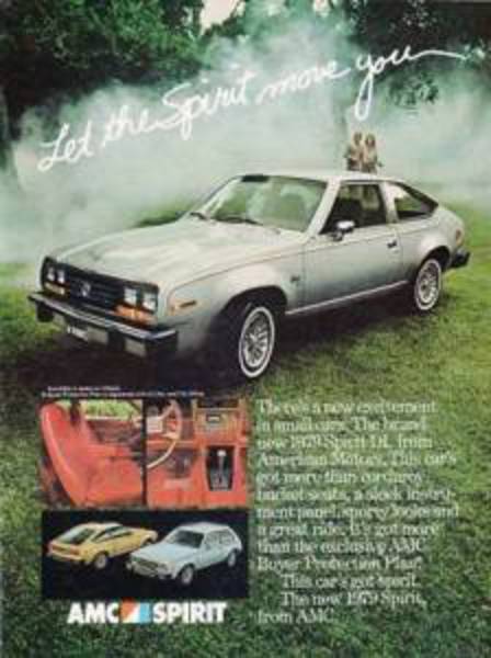 Original Print Ad 1979 AMC Spirit DL | eBay