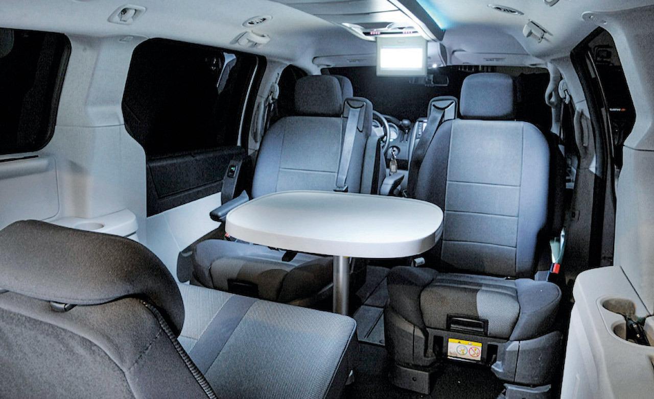 2008 Dodge Grand Caravan SXT interior. WALLPAPER; PRINT; RETURN TO ARTICLE