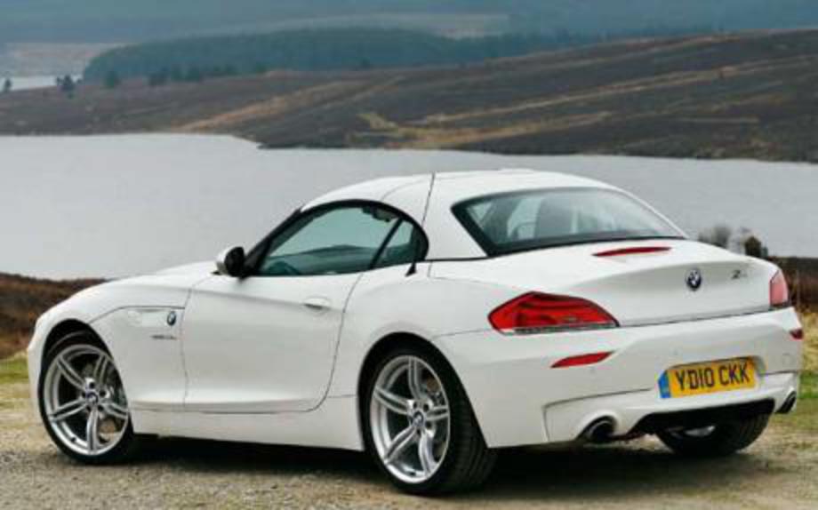 BMW Z4 sDrive 35is review. Image 1 of 3. Folding hard-top provides good
