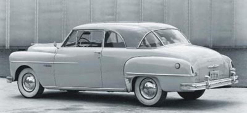 1950 Dodge Coronet Diplomat hardtop coupe. See more pictures of Dodge cars.