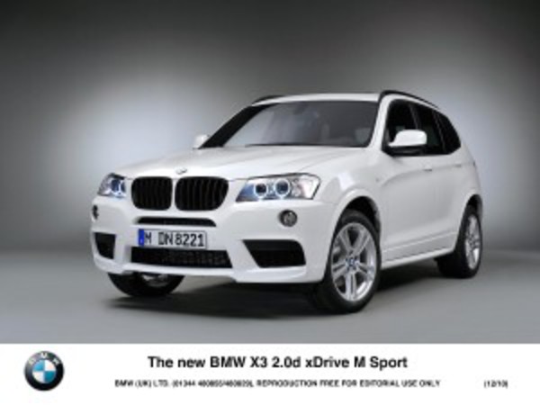 New BMW X3 20d xDrive M Sport. The all-new BMW X3 range is set to be