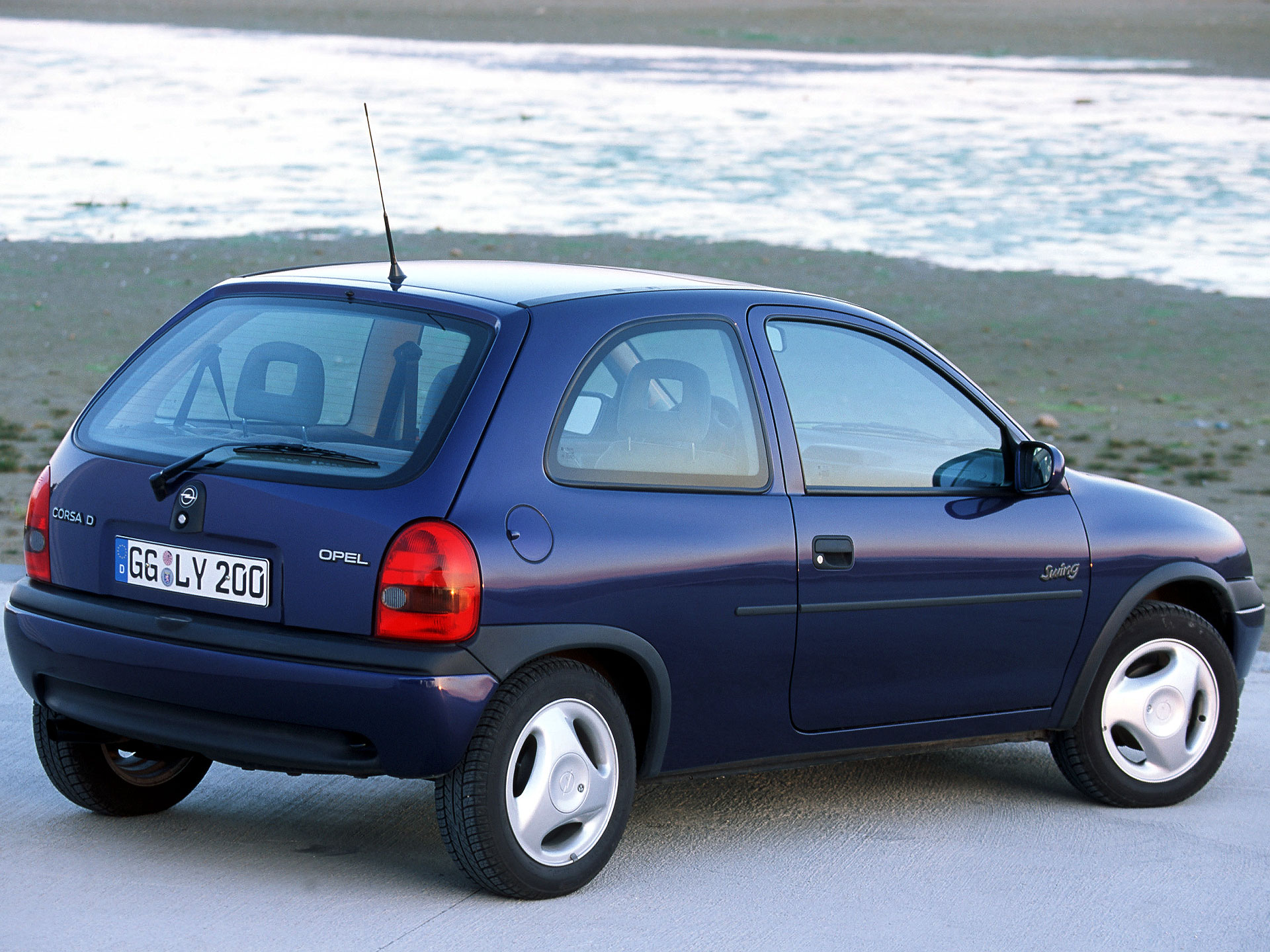 Opel Corsa "Swing" 3-door (B) '1998â€“2000. Ð¥Ð°Ñ€Ð°ÐºÑ‚ÐµÑ€Ð¸ÑÑ‚Ð¸ÐºÐ¸ Ð¸Ð·Ð¾Ð±Ñ€Ð°Ð¶ÐµÐ½Ð¸Ñ:
