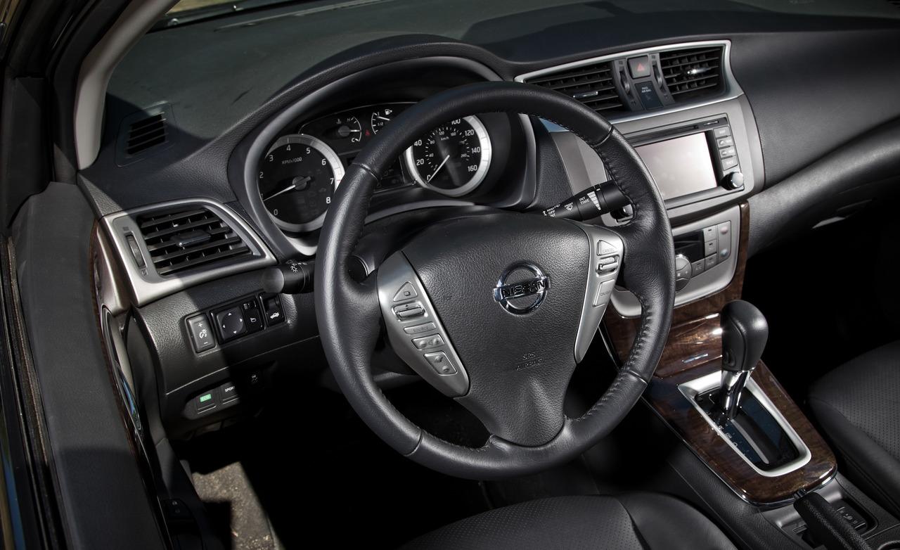 2013 Nissan Sentra SL interior. WALLPAPER; PRINT; RETURN TO ARTICLE