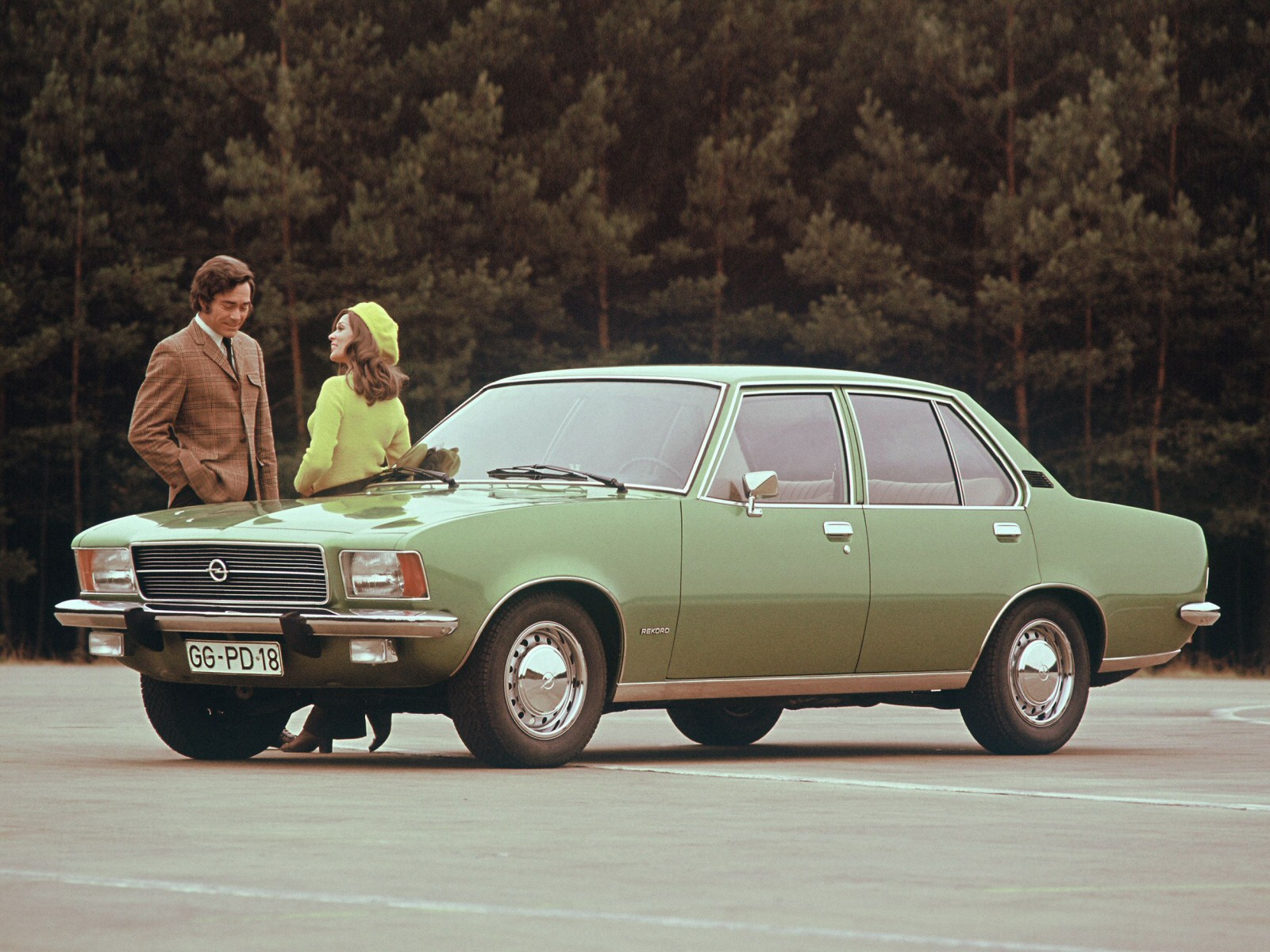 1972 Opel Rekord model and photos