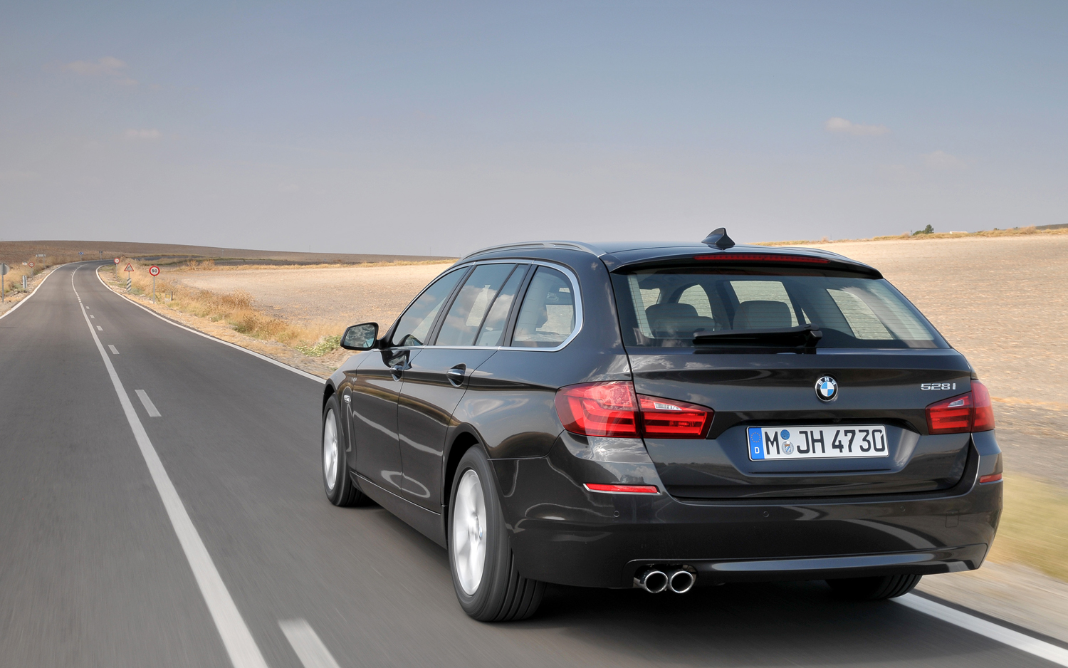 2012 BMW 5 Series Touring 528I Rear Left View