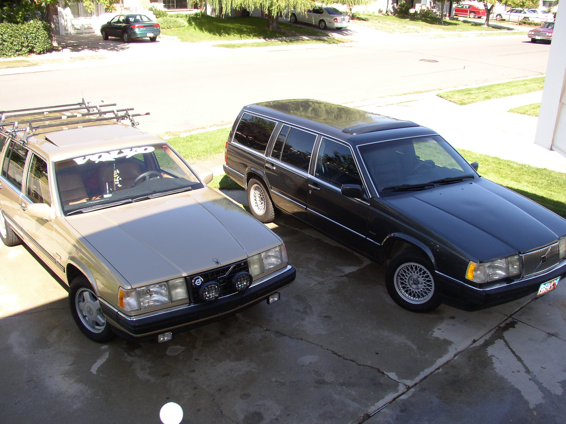 Mike's 1990 Volvo 760 Turbo Wagon. Here is just the beginning of the